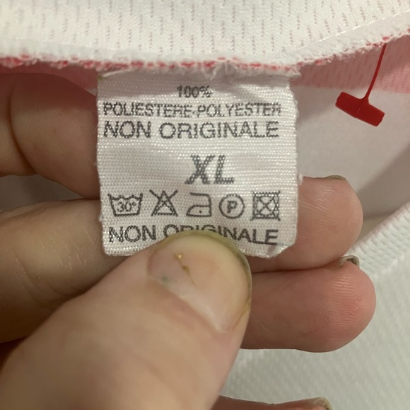 Vintage Mens Soccer Jersey England #7 David Beckham Football Style shirt size XL - Picture 7 of 10